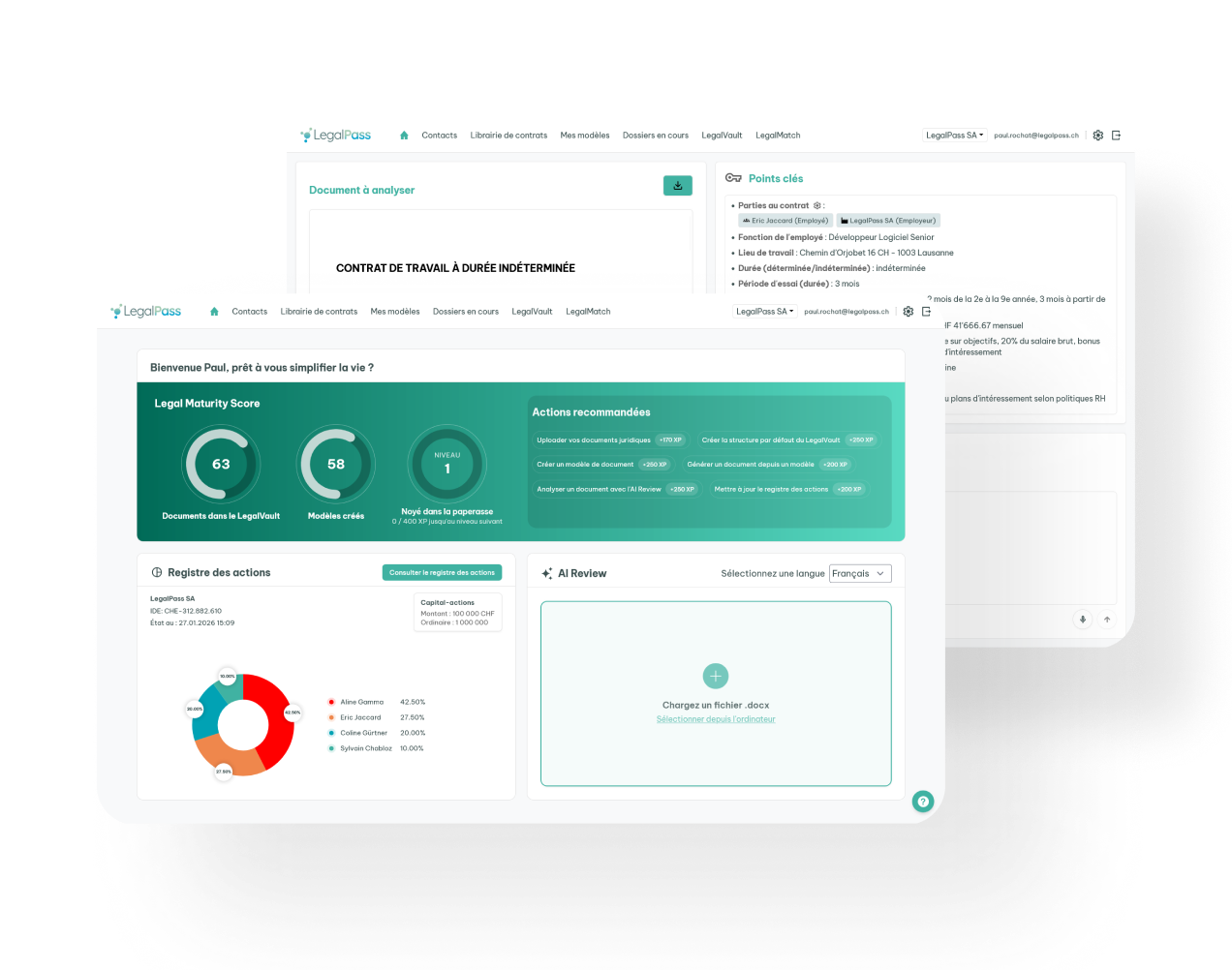 LegalPass Dashboard